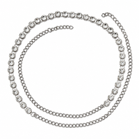 Urthn Elegant  Austrian Stone Kamarbandh / Waist Chain for Women And Girls