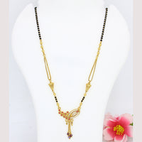 Mahavir Gold Plated Mangalsutra (Assorted Design)