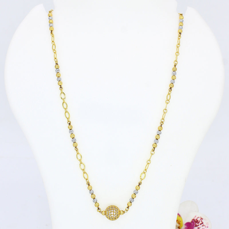 Mahavir Gold Plated Necklace