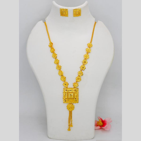 Mahavir Dye Gold Plated Necklace Set