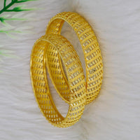 Mahavir Dye Gold Plated Designer Bangles Set (Pack of 6)