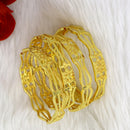 Mahavir Dye Gold Plated Designer Bangles Set  (Pack of 12)