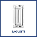 Golay Buchel Baguette Prince Cut  Shape Cubic Zirconia Stone (2.5x1.5mm to 10x8mm)