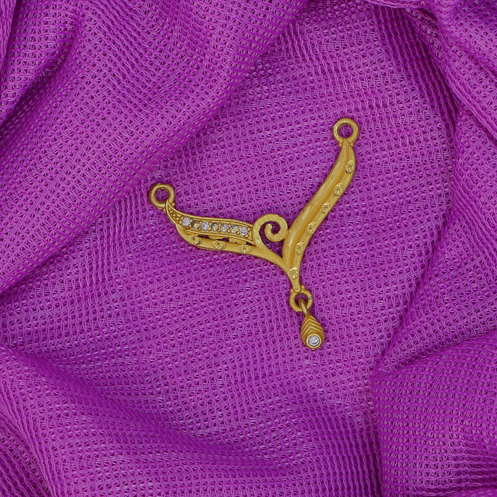Mahavir Stylish DYE Gold Plated Austrian Stone Pendant for Women  (Pack of 12)