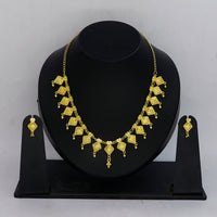 Mahavir Traditional Gold Forming Look Jewellery Set