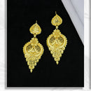 Mahavir Gold Plated Dangler Earrings