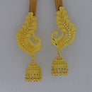Mahavir DIY Gold Plated Traditional Jhumki Earrings (Pack of 12)