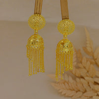 Mahavir DYE Gold Plated Premium Jhumki Earrings