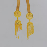 Mahavir DYE Gold Plated Premium Jhumki Earrings