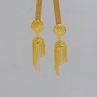 Mahavir DIY Gold Plated Traditional Jhumki Earrings (Pack of 12)