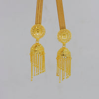 Mahavir DYE Gold Plated Premium Jhumki Earrings