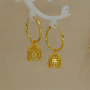 Mahavir DYE Gold Plated Premium Jhumki Earrings