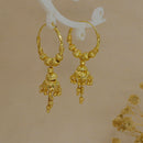 Mahavir DYE Gold Plated Premium Jhumki Earrings