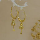 Mahavir DYE Gold Plated Premium Jhumki Earrings