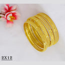 Mahavir Elegant Gold Plated Traditional Bangles Set