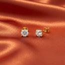Urthn Set Of 6 Korean Style Anti Tarnish Earrings Combo (Pack of 3)