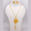 Mahavir Traditional Gold Forming  Necklace Set