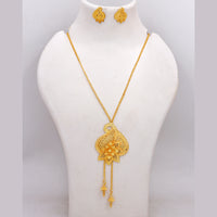 Mahavir Traditional Gold Forming  Necklace Set