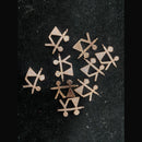 Mahavir Gold Plated Sparkling Austrian Stones Charm