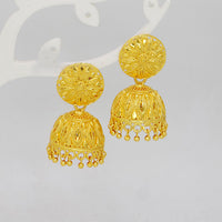 Mahavir DIY Gold Plated Traditional Jhumki Earrings