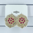 Corbeda Fashion Gold Plated Stud Earrings