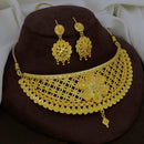 Mahavir DIY Gold Plated Choker Necklace Set 