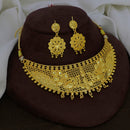 Mahavir DIY Gold Plated Choker Necklace Set 