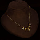 Mahavir Gold Plated Beautiful Austrian Stone Necklace
