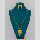 Mahavir Dye Gold Plated Designer Chain Pendant Set (Pack of 6)