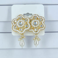 Corbeda Fashion Gold Plated Dangler Earrings