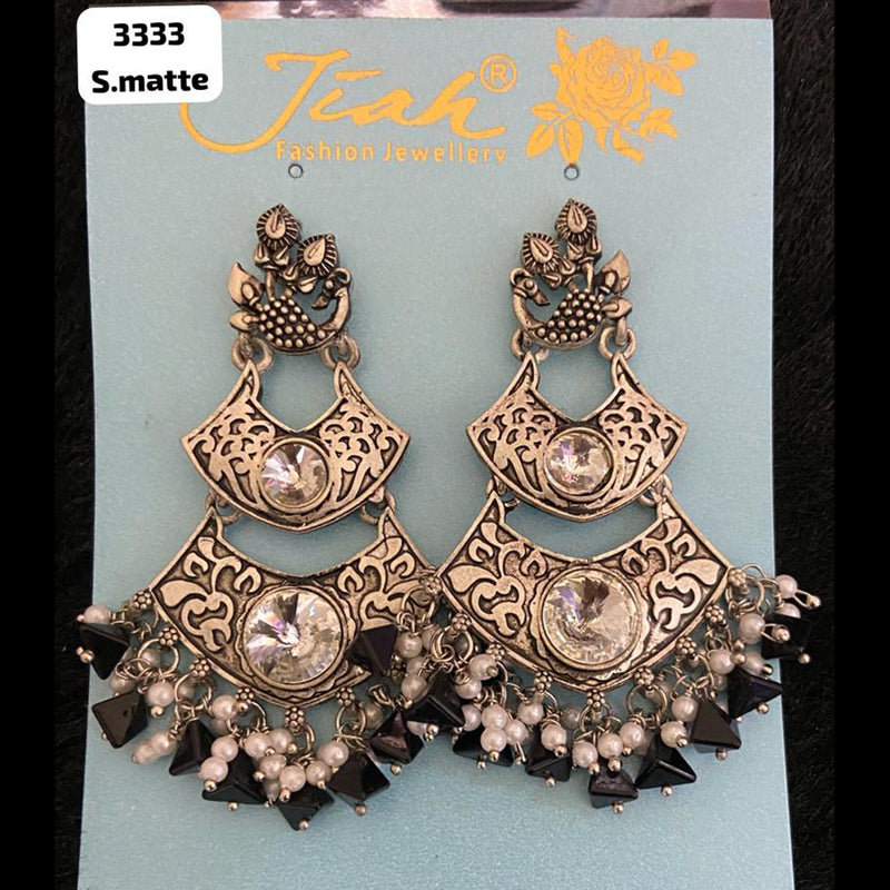 Jiah Art Jewellery Rose Gold Plated Dangler Earrings (Assorted Color)