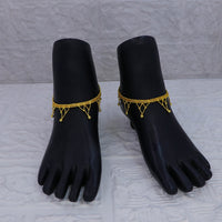 Mahavir Dye Gold Traditional Payal \Anklet