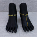 Mahavir Dye Gold Plated Traditional Payal \ Anklet  (Pack of 12)