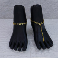 Mahavir Dye Gold Plated Traditional Payal \ Anklet  (Pack of 12)