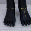 Mahavir Dye Gold Plated Traditional Payal \ Anklet  (Pack of 12)