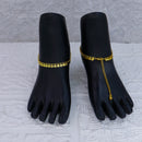 Mahavir Dye Gold Plated Traditional Payal \ Anklet  (Pack of 12)