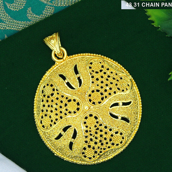 Mahavir Dye Gold Chain Pendant (30pc)