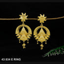 Mahavir Gold Plated Dangler Earrings