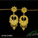 Mahavir Gold Plated Dangler Earrings