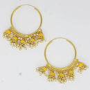 Mahavir Gold Plated Jhumki Earrings