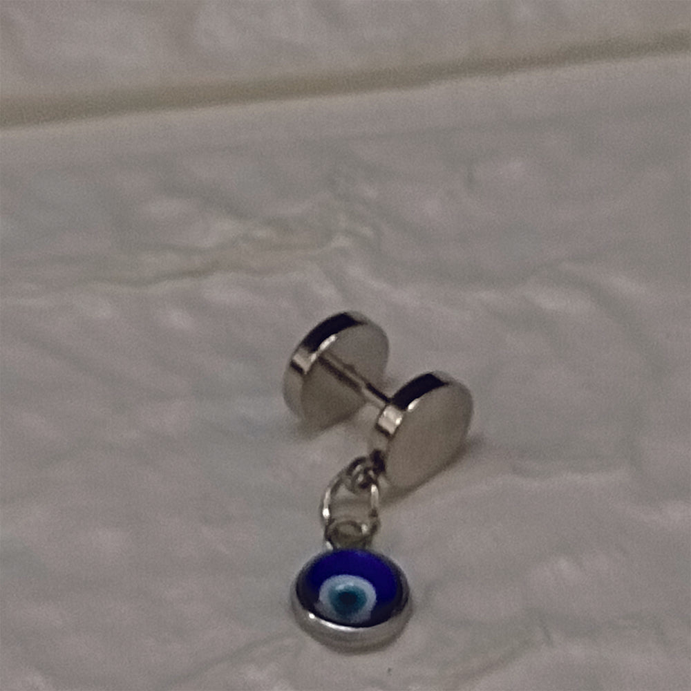 Evil Stud Mens Earrings (Pack Of 6)