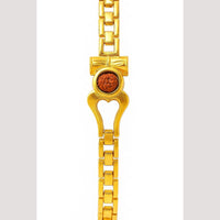 Lalita Creation Elegant Gold Plated Rudraksh Bracelet Spiritual & Traditional Jewellery for Men