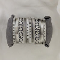 Shree Asha Bangles Oxidised Plated Floral Desing Bangles Set