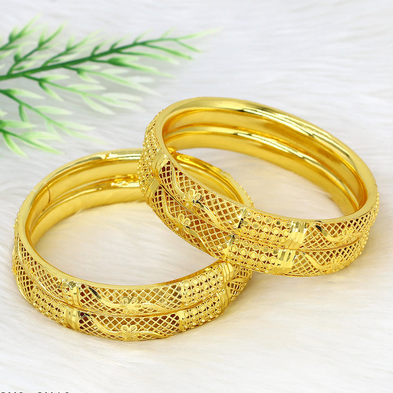 Mahavir Dye Gold Plating Bangles Set