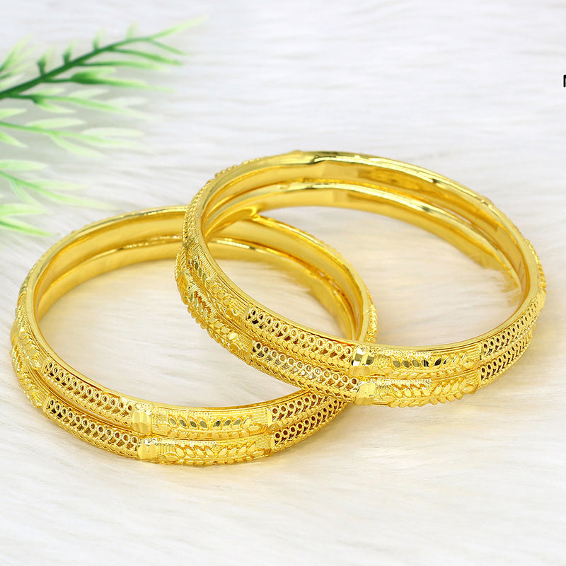 Mahavir Dye Gold Plating Bangles Set