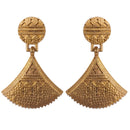 Wearhouse Fashion Gold Plated Dangler Earrings