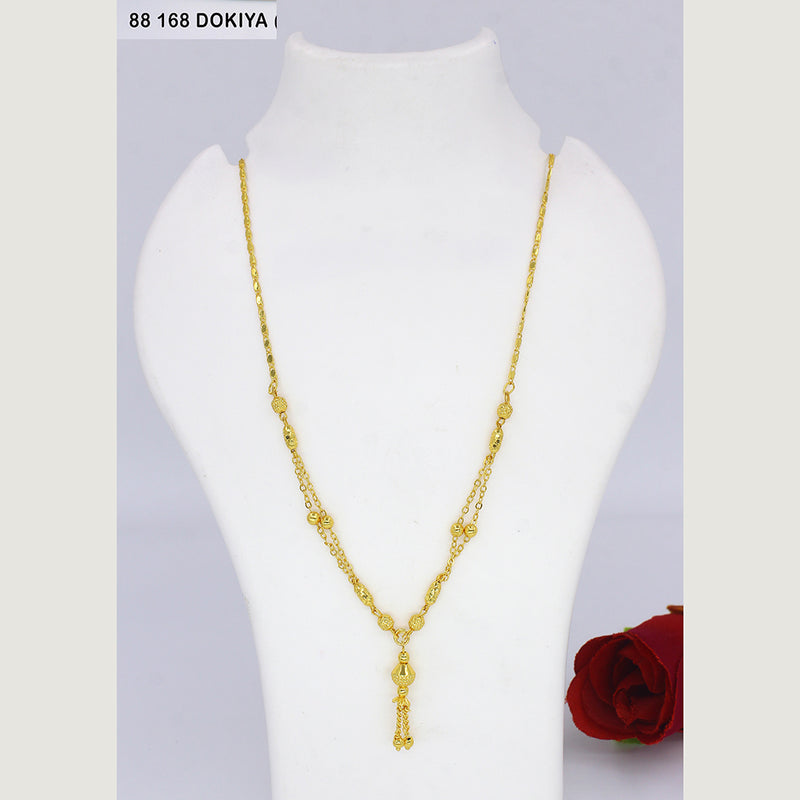 Mahavir Dye Gold Dokiya Necklace