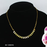 Mahavir Dye Gold Dokiya Necklace