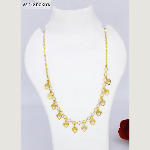 Mahavir Dye Gold Dokiya Necklace