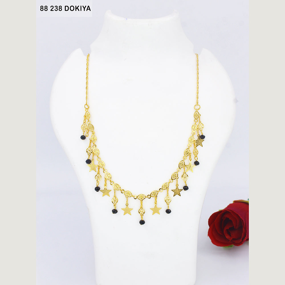 Mahavir Dye Gold Dokiya Necklace